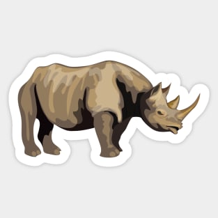 Rhino Image Sticker